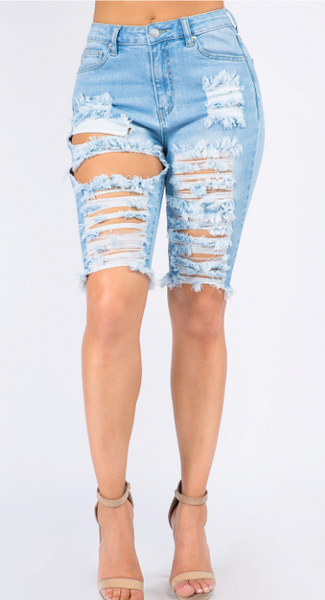 Deidre Denim Shorts